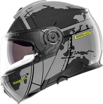 Schuberth C5 Globe Çene Açılır Kask Gri