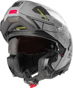 Schuberth C5 Globe Çene Açılır Kask Gri