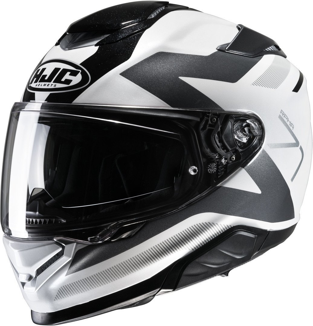 HJC RPHA 71 Pinna Kapalı Kask Siyah-Beyaz
