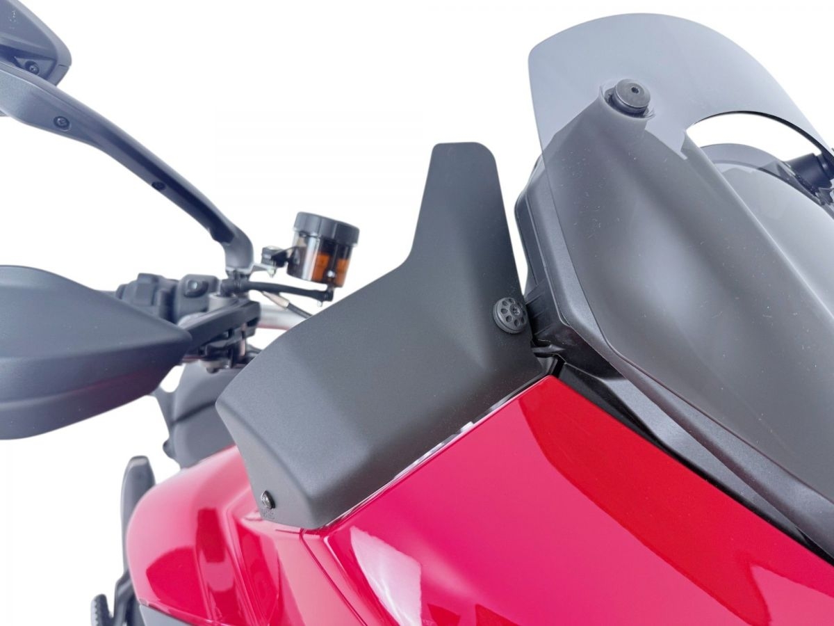 WRS Çift Deflektör Siyah Matte Ducati Multistrada V2 / S 2025-2026