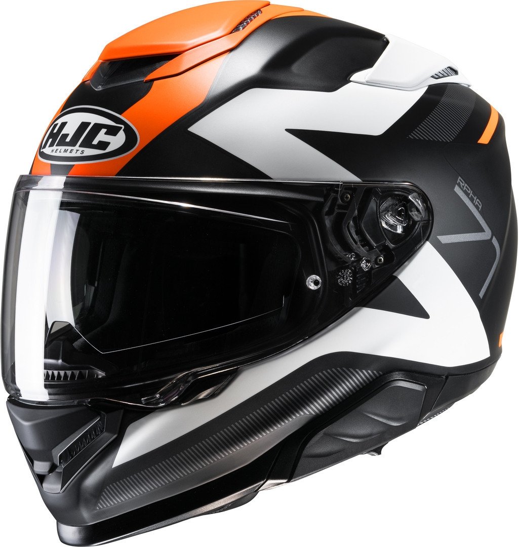 HJC RPHA 71 Pinna Kapalı Kask Siyah-Turuncu