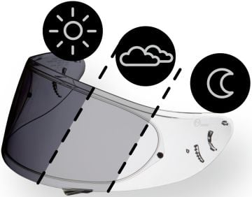 Shoei CWR-1 Photocromic Vizör (X-Spirit 3 - NXR)