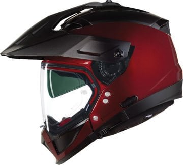 Nolan N70-2X Classico Nobile N-Com Çene Çıkabilir Kask Kırmızı