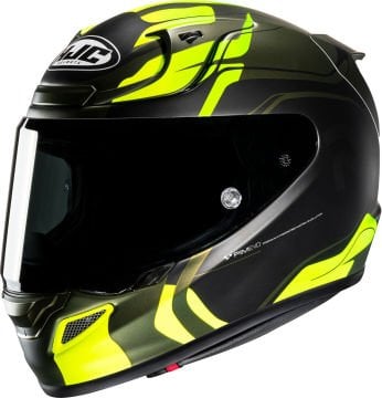 HJC RPHA 12 Lawin Kapalı Kask Neon Sarı