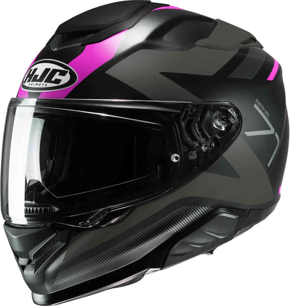 HJC RPHA 71 Pinna Kapalı Kask Siyah-Pembe