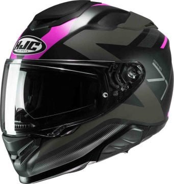 HJC RPHA 71 Pinna Kapalı Kask Siyah-Pembe
