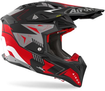 Airoh Aviator 3 Spin Kask Mat Kırmızı