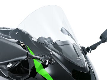 WRS Şeffaf Yüksek Yarış Tipi Ön Cam Kawasaki Zx-6R 2024-2026