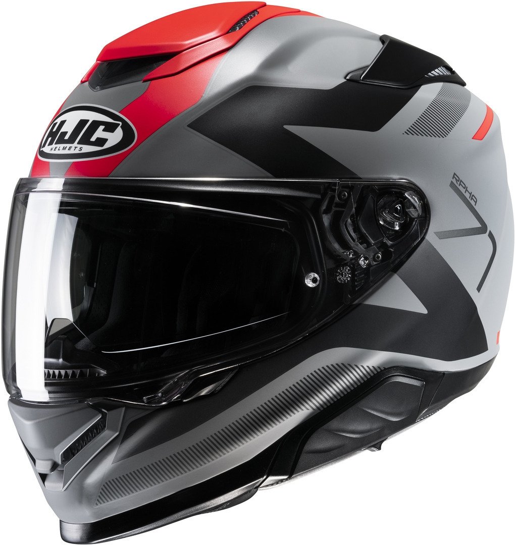 HJC RPHA 71 Pinna Kapalı Kask Gri-Kırmızı
