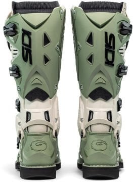 Sidi Crossfire 3 Motocross Bot Yeşil/Bej