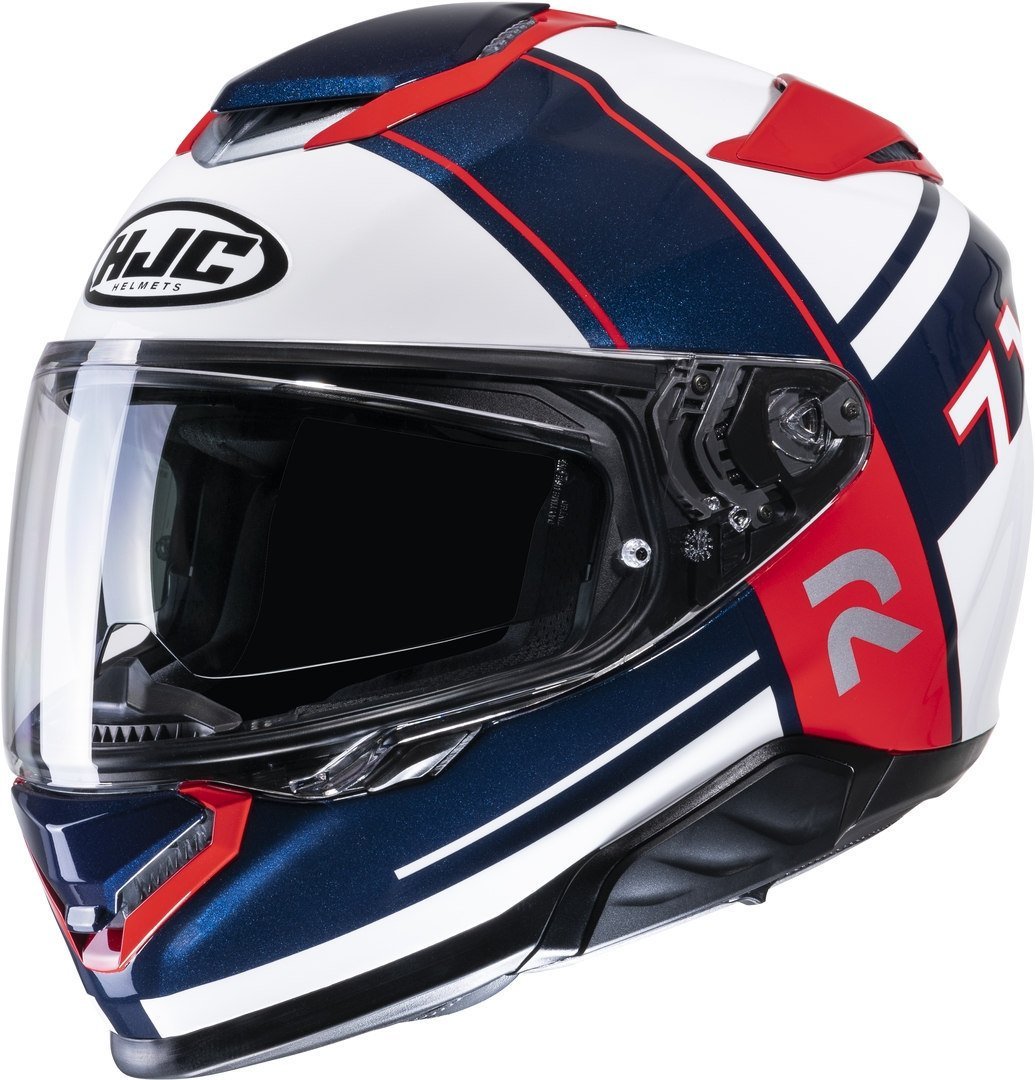 HJC RPHA 71 Zecha Kapalı Kask Mavi-Kırmızı
