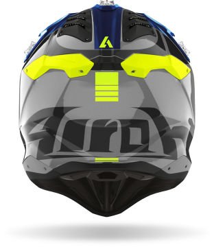 Airoh Aviator 3 Push Kask Mavi