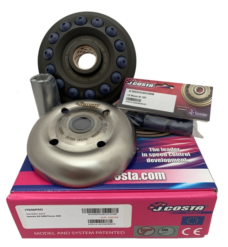 Honda Forza 250-300 J.Costa Pro Ön Varyatör Seti
