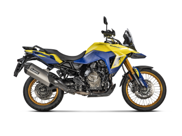 Suzuki V-Strom 800DE 2022-2026 Akrapovic Slip On-Line Egzoz Titanyum