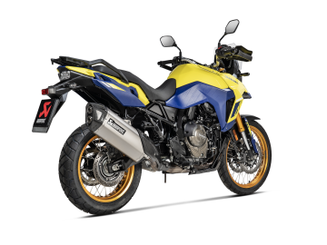 Suzuki V-Strom 800DE 2022-2026 Akrapovic Slip On-Line Egzoz Titanyum