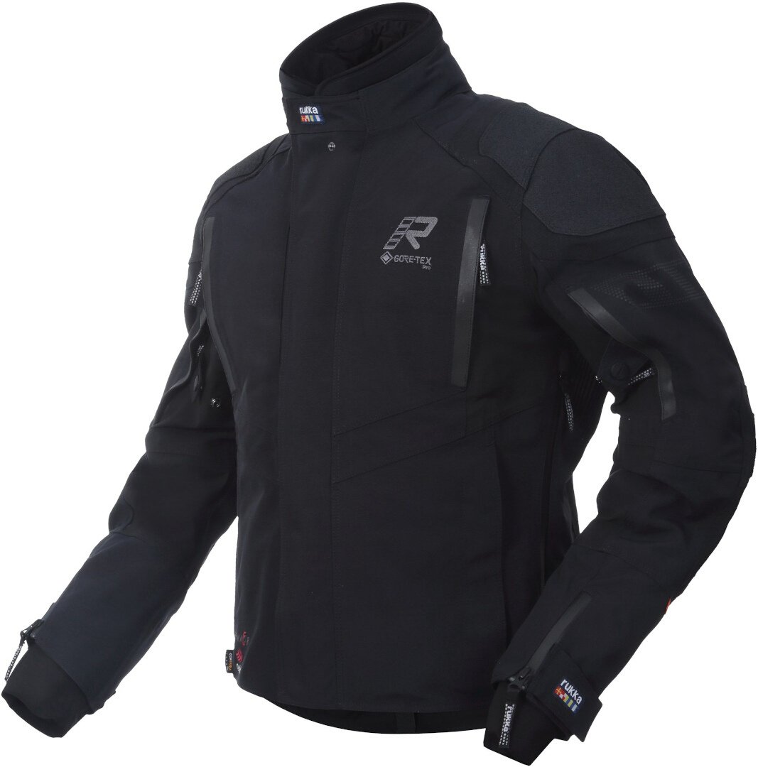 Rukka Shield-RD Waterproof Gore-Tex Tekstil Motosiklet Mont Siyah