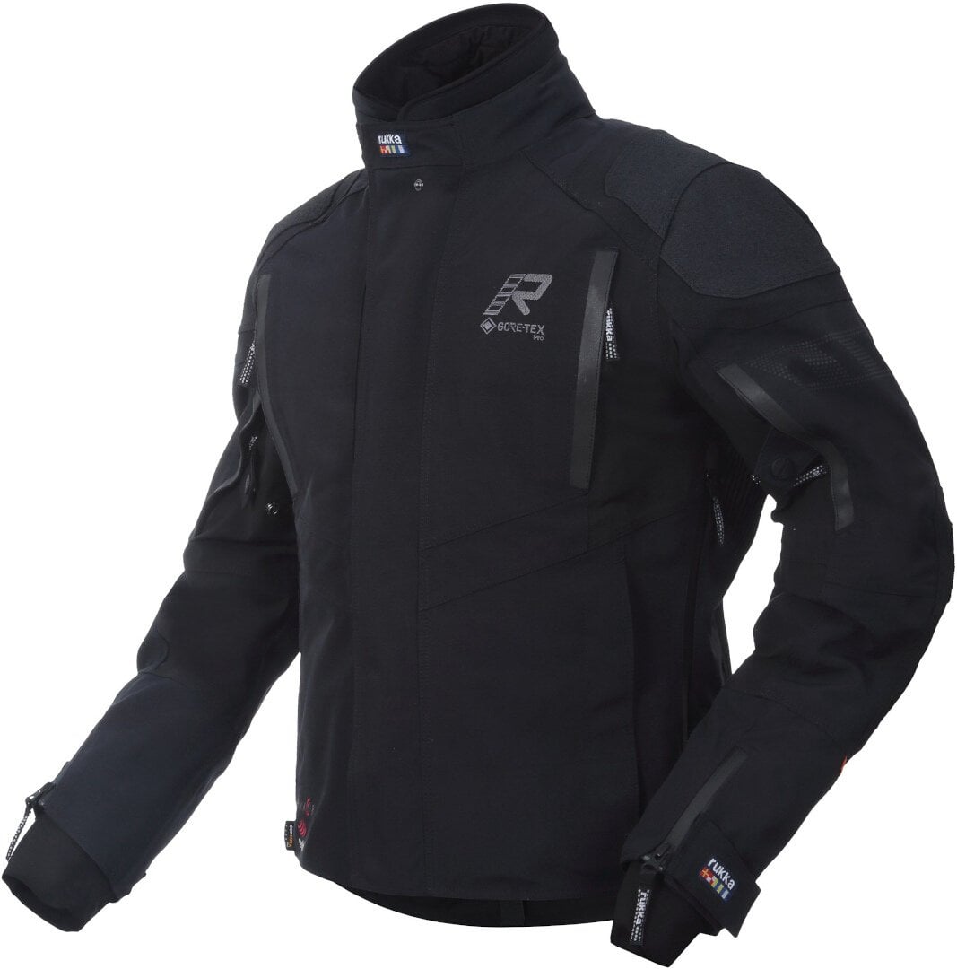 Rukka Shield-RD Waterproof Gore-Tex Tekstil Motosiklet Mont Siyah