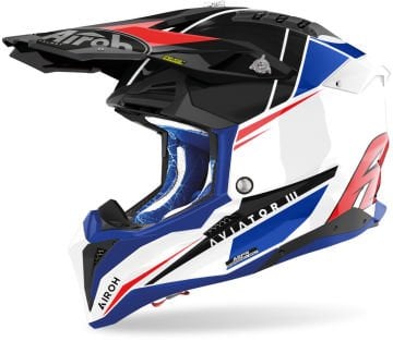 Airoh Aviator 3 Push Kask Beyaz