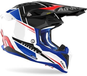 Airoh Aviator 3 Push Kask Beyaz
