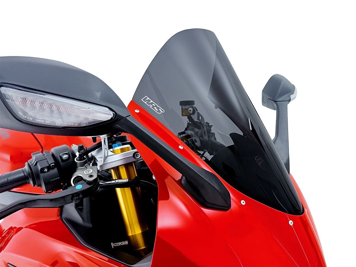WRS Koyu Füme Yüksek Yarış Tipi Ön Cam +60Mm Ducati Panigale V2 / S 2025-2026