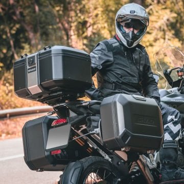 Shad Çanta TR55 Terra Alüminyum Siyah