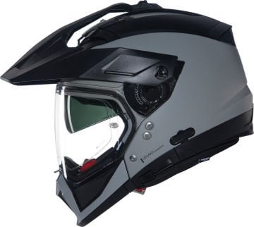 Nolan N70-2X Classico N-Com Çene Çıkabilir Kask Mat Gri