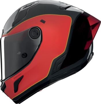 Nolan X-804 RS Ultra Carbon Asso Di Picche Kask Siyah-Kırmızı