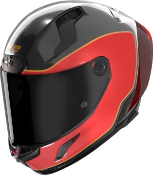 Nolan X-804 RS Ultra Carbon Asso Di Picche Kask Siyah-Kırmızı