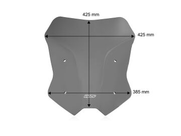 WRS Intermedio Koyu Füme Ön Cam Yamaha Tracer 9 Gt / Gt+ 2025-2026