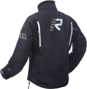 Rukka Shield-RD Waterproof Gore-Tex Tekstil Motosiklet Mont Siyah-Beyaz
