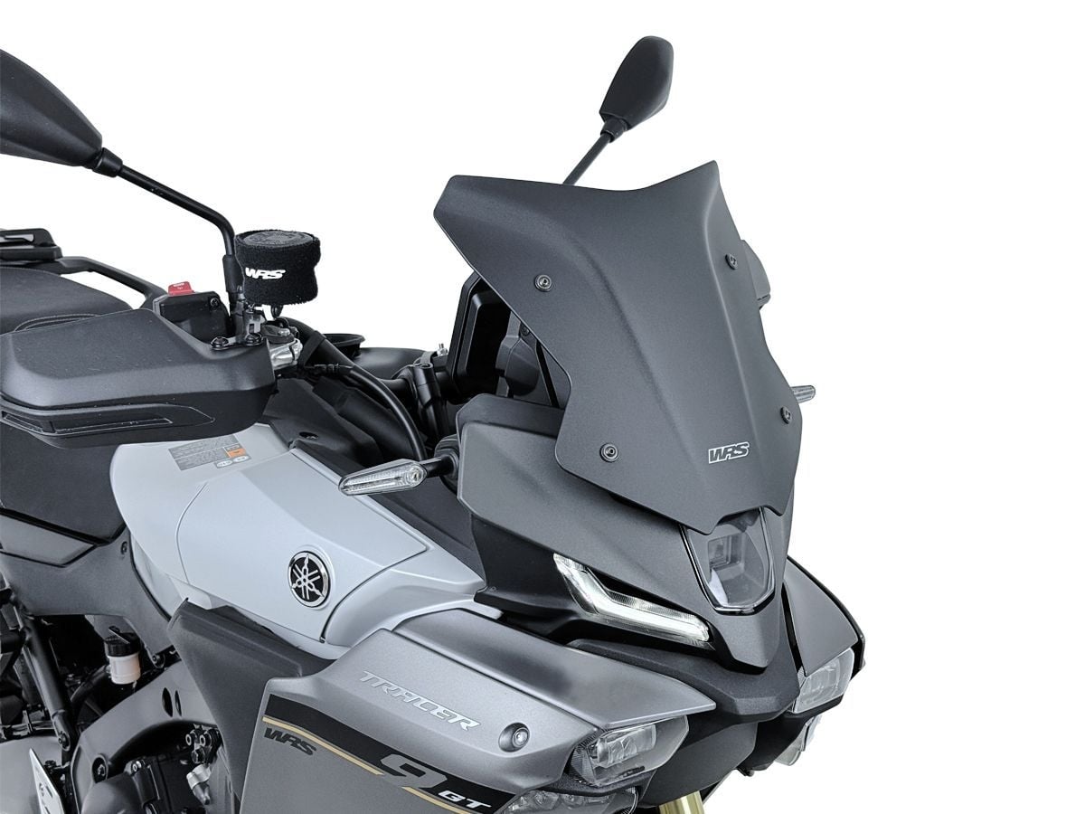 WRS Sport Ön Cam Siyah Matte Yamaha Tracer 9 Gt / Gt+ 2025-2026