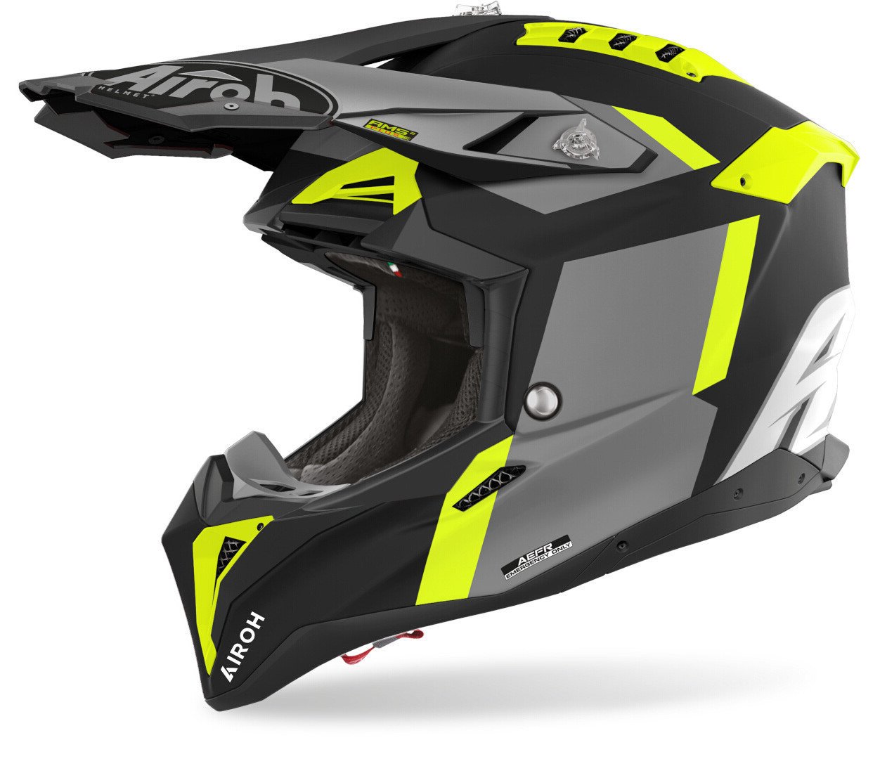 Airoh Aviator 3 Glory Kask Mat Sarı