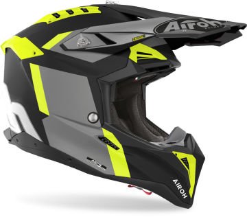 Airoh Aviator 3 Glory Kask Mat Sarı