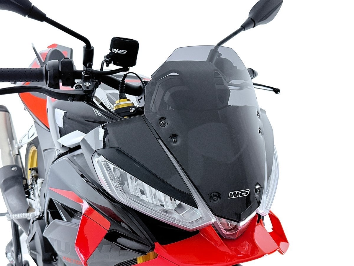 WRS Sport Ön Cam Koyu Füme Aprilia Tuono V4 2025-2026