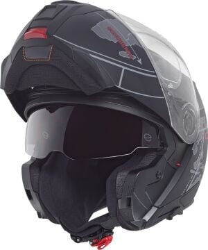 Schuberth C5 Globe Çene Açılır Kask Mat Siyah-Gri
