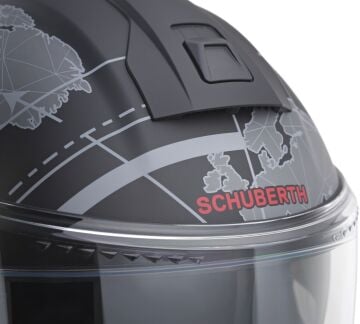 Schuberth C5 Globe Çene Açılır Kask Mat Siyah-Gri