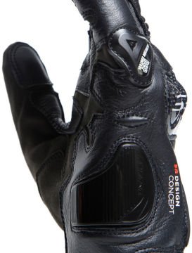 Dainese Carbon 4 Kısa Motosiklet Eldiveni Siyah