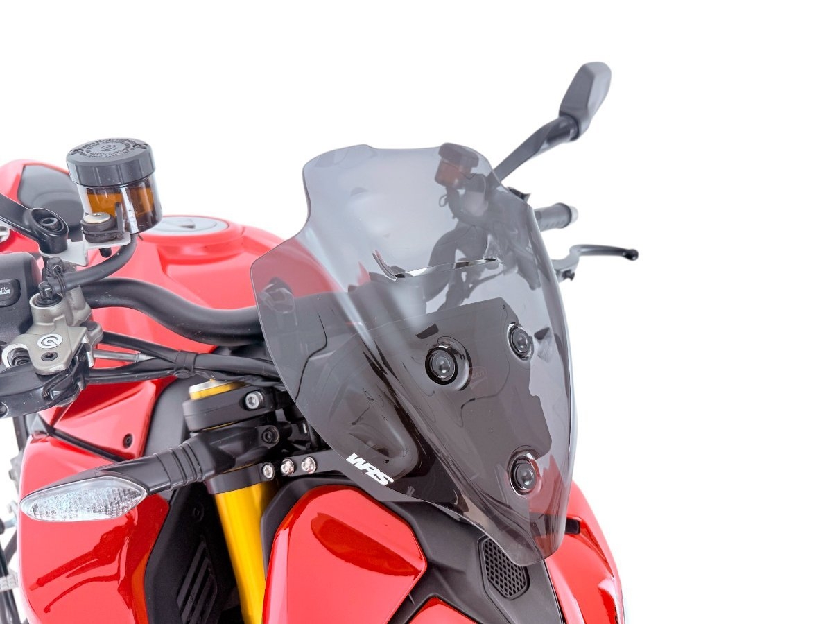 WRS Sport Ön Cam Plus Koyu Füme Ducati Streetfighter V2 / S 2025-2026