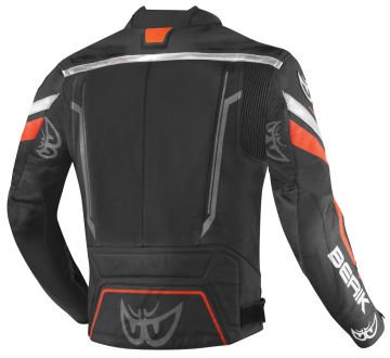 Berik Absolute Race Deri Mont Siyah/Neon Kırmızı