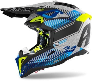 Airoh Aviator 3 Wave Carbon Kask Mavi