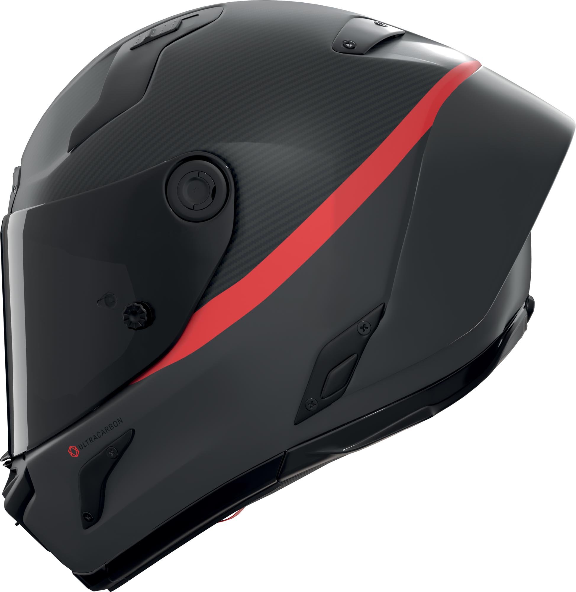 Nolan X-804 RS Ultra Carbon D.O.C. Kask Siyah-Kırmızı