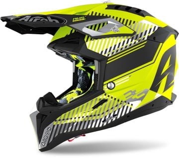 Airoh Aviator 3 Wave Carbon Kask Sarı