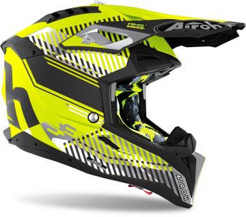 Airoh Aviator 3 Wave Carbon Kask Sarı
