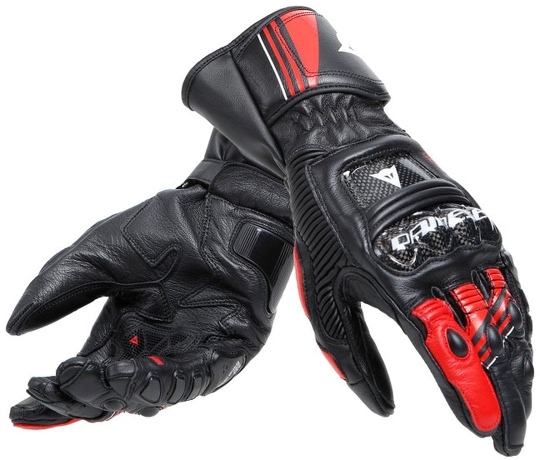 Dainese Druid 4 Motosiklet Eldiveni Siyah-Kırmızı