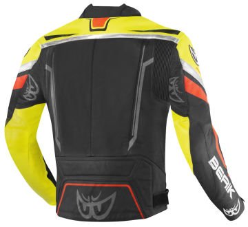 Berik Absolute Race Deri Mont Sarı/Neon Kırmızı/Siyah