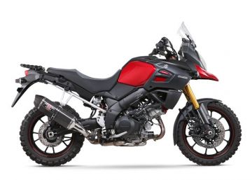 Suzuki V-Strom 2014 Yoshimura R-77 Slip-On Karbon Tüp Egzoz