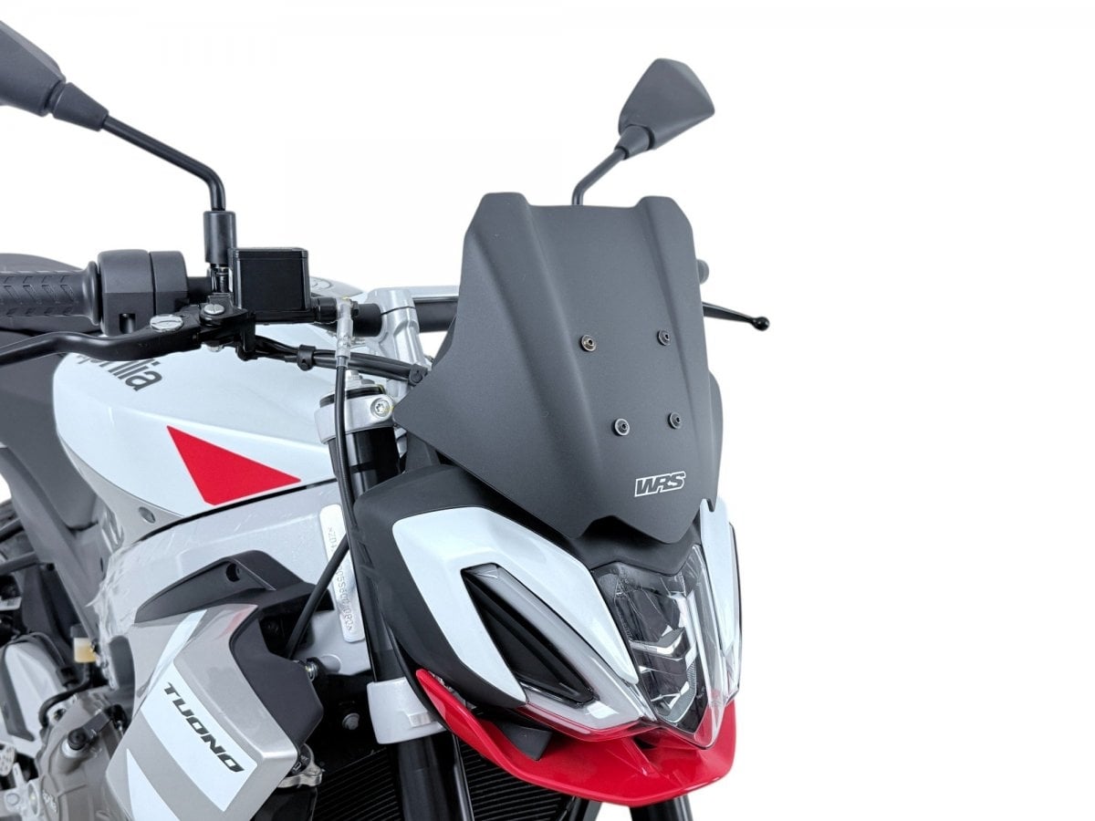 WRS Sport Ön Cam Siyah Matte Aprilia Tuono 457 2025-2026