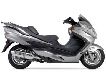Suzuki Burgman 400 R77 Komple Sistem Çelik Egzoz 2007-13