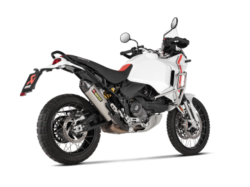 Ducati Desert X 2022-2024 Akrapovic Egzoz Slip-On Titanyum S-D9SO19-HJAT
