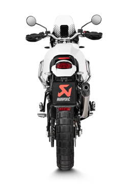 Ducati Desert X 2022-2024 Akrapovic Egzoz Slip-On Titanyum S-D9SO19-HJAT